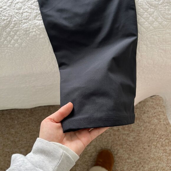 Lululemon ABC Pant Classic 28" Warpstreme Size 36 in Obsidian Grey - Picture 8 of 9